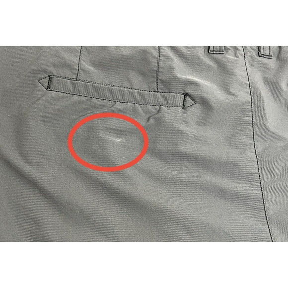 Travis Mathew Performance Golf Shorts Mens Size 36 Blue Chinos 11" Stretch - Picture 4 of 13